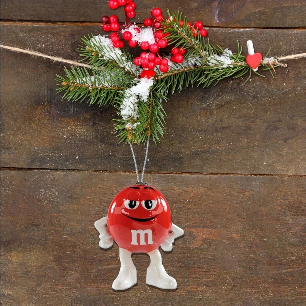 M&M's Red Ruz Holiday Ornament NWT - Picture 6 of 6